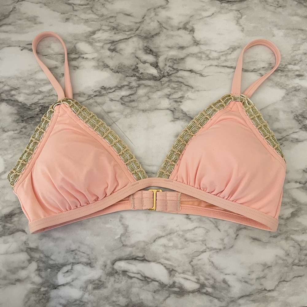 Bikini Lab Weaving On A Jet Plane Bikini Top
